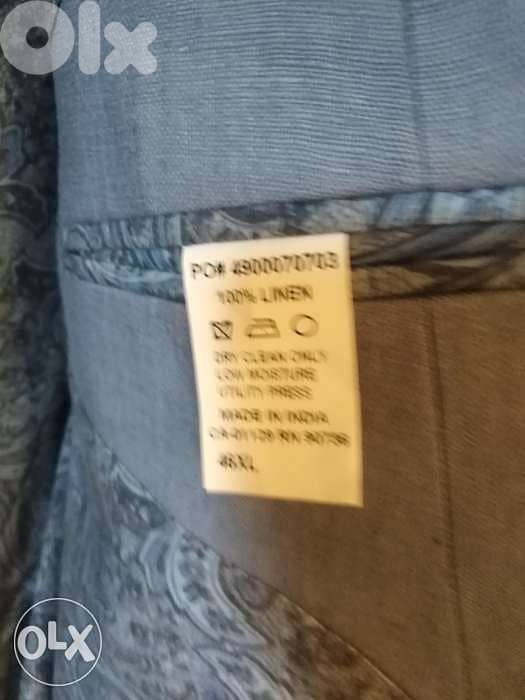 Ralph Lauren original Blazer blue linen 2