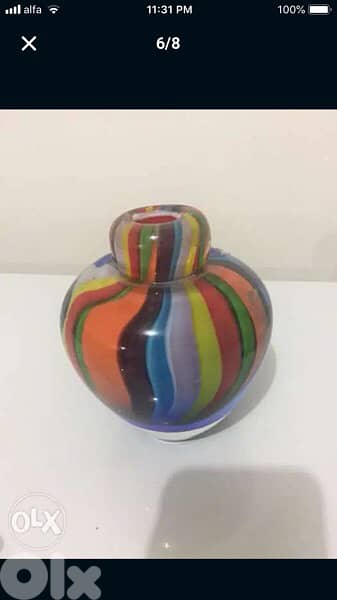 authentic murano signed Carlo Pisano Venezia 4
