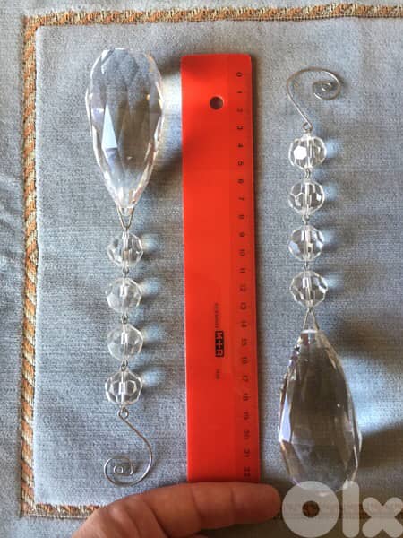 Decor. Crystal Pieces ( 2 ) قطعتين كريستال 0