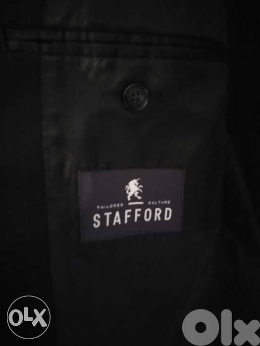 Blazer STAFFORD Black size. 48R 1