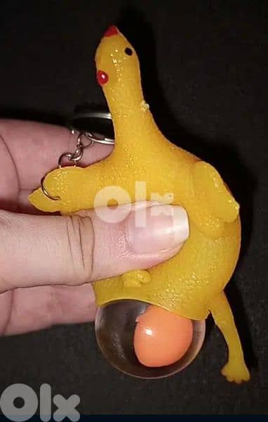 hilarious chicken keychain 4