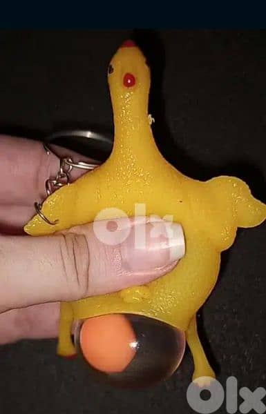 hilarious chicken keychain 5