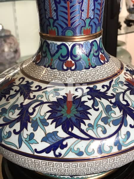 Rare Vintage Cloisonne Vases 0