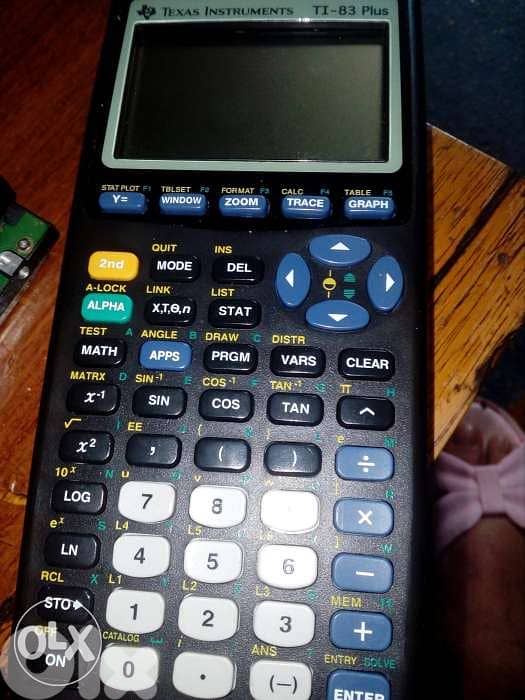 Texas instruments TI-83 plus 0