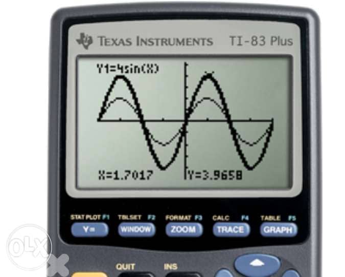 Texas instruments TI-83 plus 1