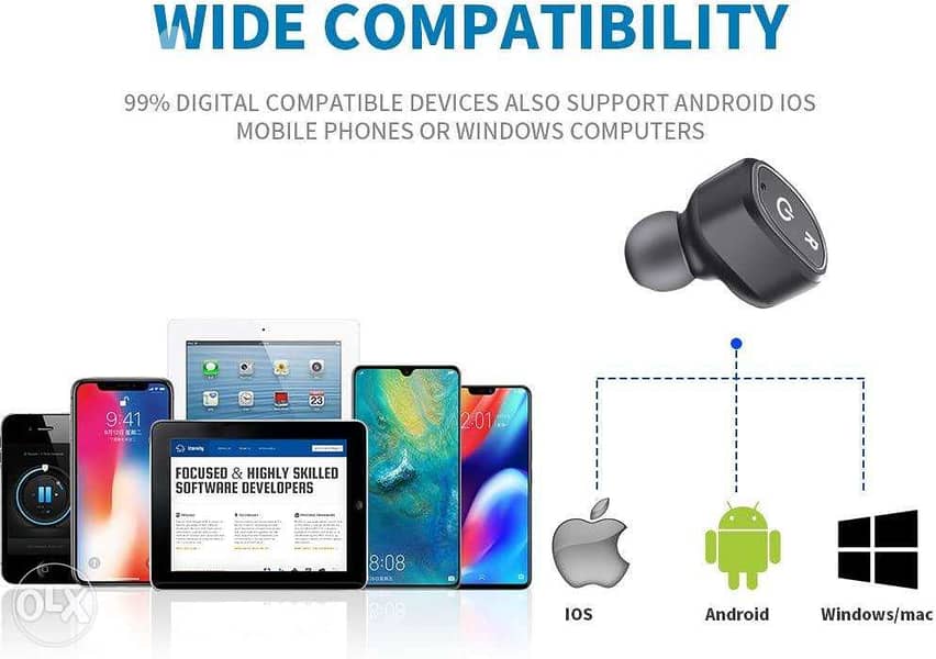 Bluetooth Earphones, STOGA S2 Earbuds IPX7/ 4$ delivery 2