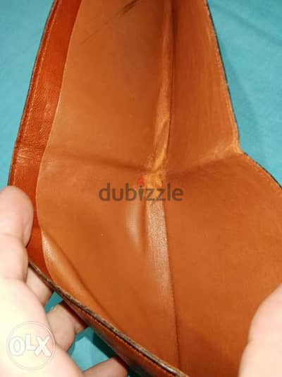 Vintage Dupont leather wallet. . . france 4