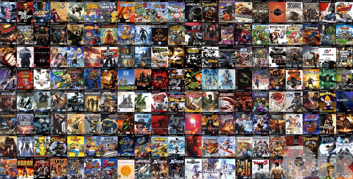 300 PS2 Games 0