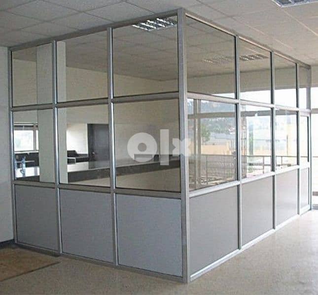 All kind of aluminium works جميع أعمال الألمنيوم والزجاج 6
