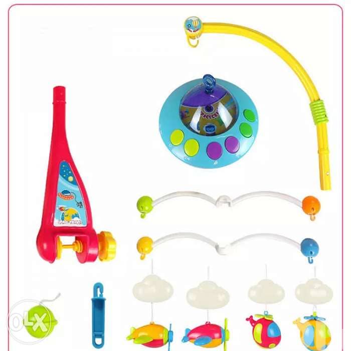 Star Master Dreamful Baby Bed Ring Bell Toy Rotating Music 2