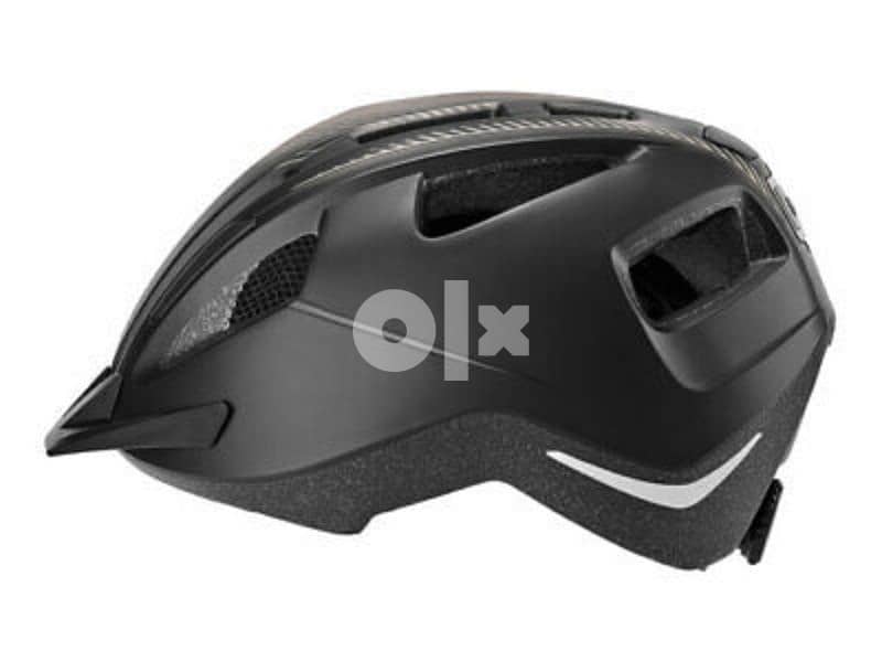 CRIVIT Bike Helmet Size L / XL: 59-64 cm with rear red light Black 0