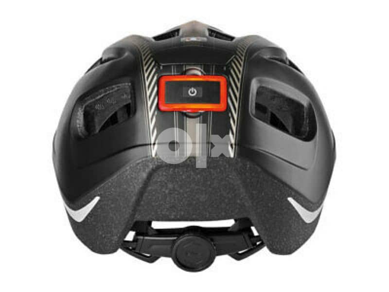 CRIVIT Bike Helmet Size L / XL: 59-64 cm with rear red light Black 1