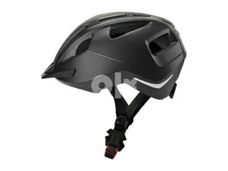 CRIVIT Bike Helmet Size L / XL: 59-64 cm with rear red light Black 3