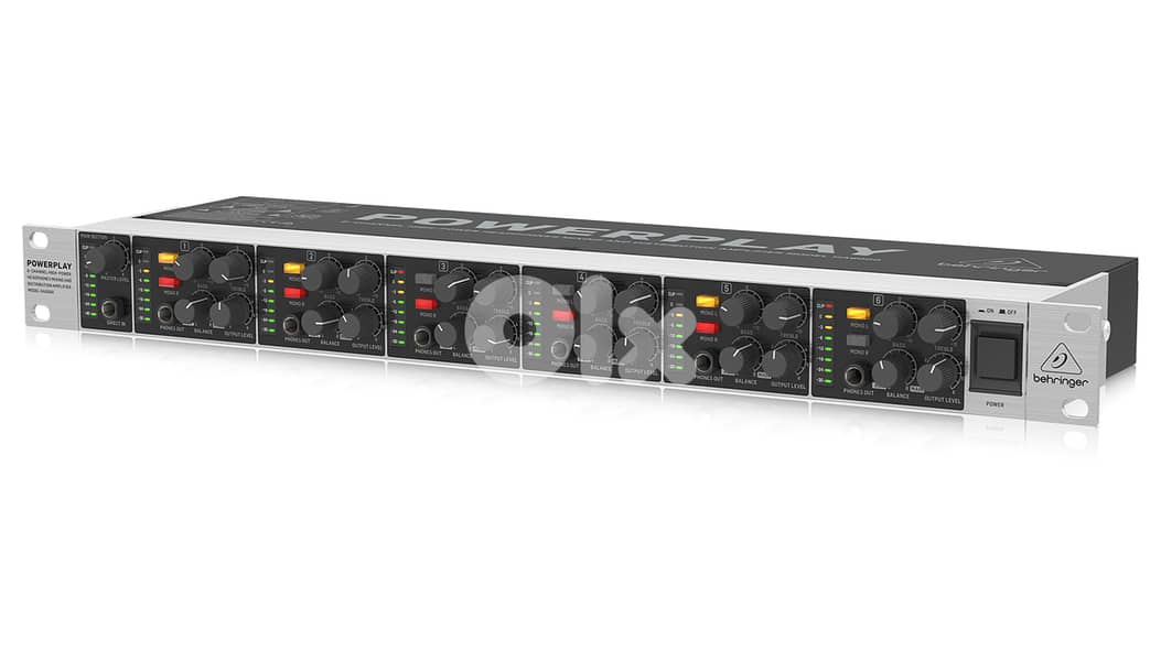 Behringer Powerplay HA6000 Headphone Mixing/Distribution Amp 3