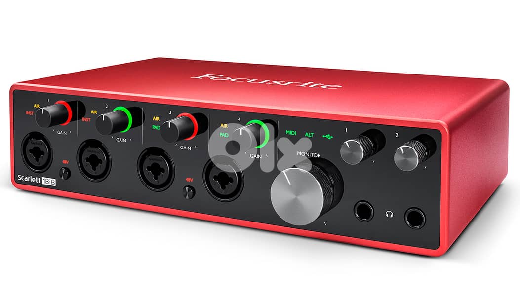 Focusrite Scarlett 18i8 G3 USB Audio Interface 1
