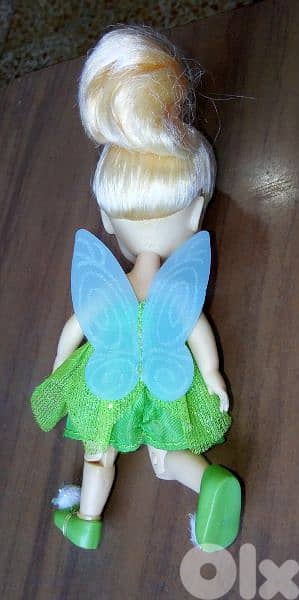 TINKER BELL SMALL 14Cm Disney character Rare great doll flex legs=16$ 4