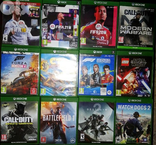Giant collection of Xbox one in beirut 1