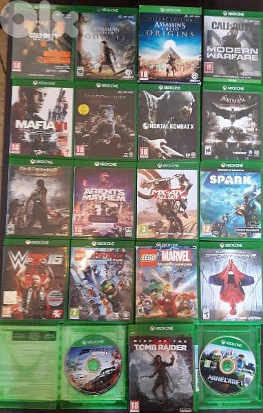 Giant collection of Xbox one in beirut 2