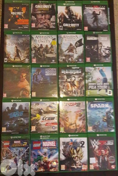 Giant collection of Xbox one in beirut 3