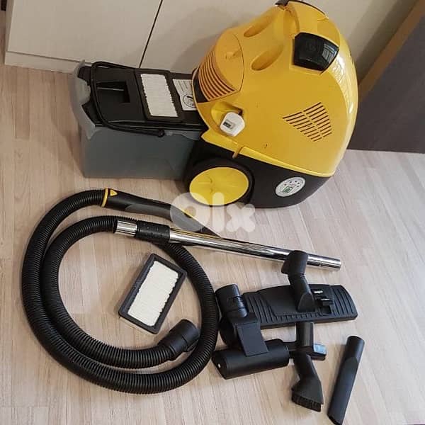 karcher vacum DS 5500 bala ghabra w btess7ab bactérie 0