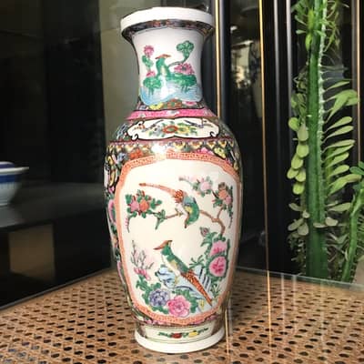 Famille Rose Vase