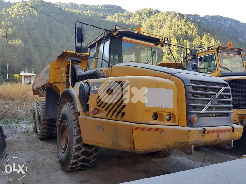 A35D articulated Hauler Volvo 2005 0