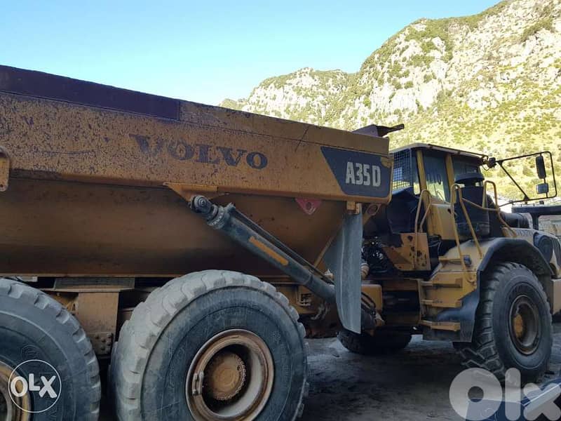 A35D articulated Hauler Volvo 2005 1