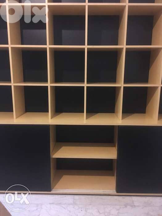 bookcase bibliothèque custom made 1
