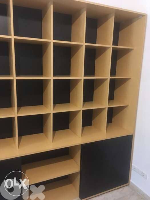 bookcase bibliothèque custom made 2
