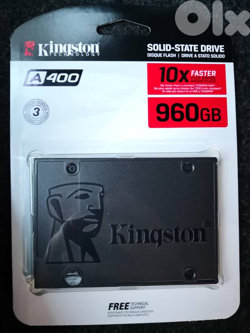 SSD kingston and nvme m. 2 3