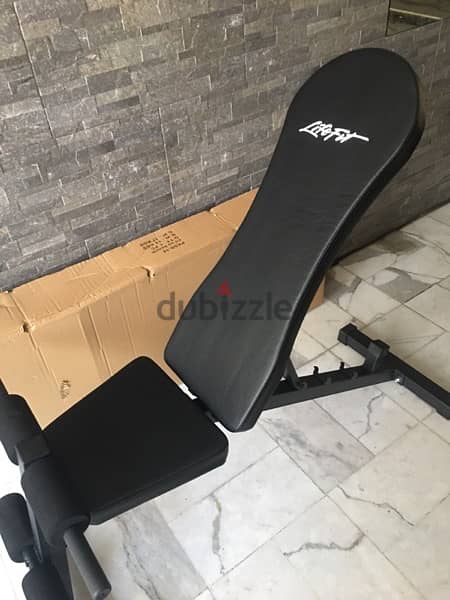 bench adjustable new life fit heavy duty very good quality 2