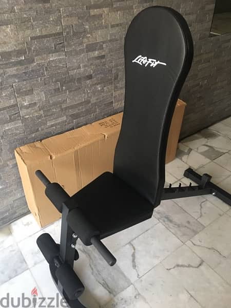 bench adjustable new life fit heavy duty very good quality 3