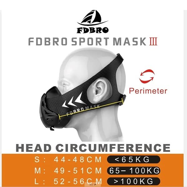 FDBRO Sport Masks for Training Fitness 1