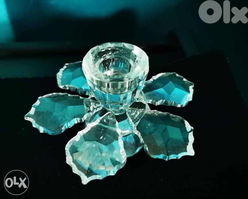 crystal star candle holder 1