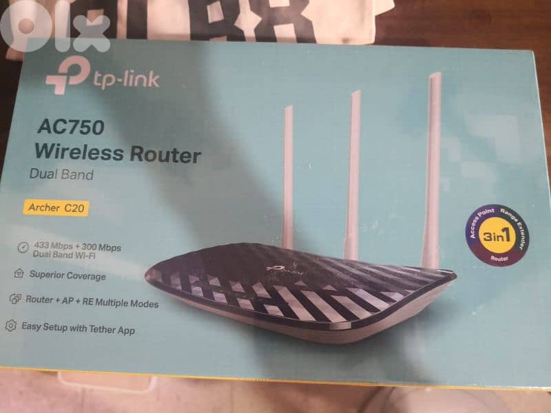 router tplink ac 750 0