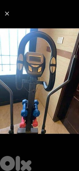 4 in1 Elliptical and bike machine 03027072  مكنة كارديو لحرق الدهون 1