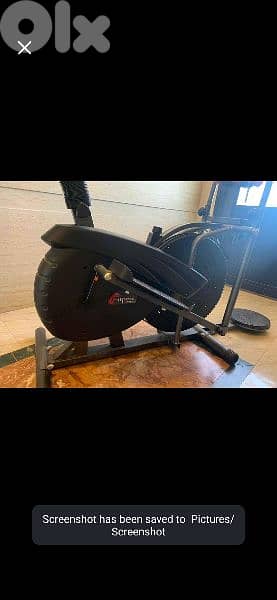 4 in1 Elliptical and bike machine 03027072  مكنة كارديو لحرق الدهون 2