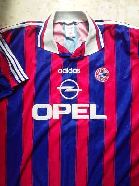 1995 bayern munich home jersey 2