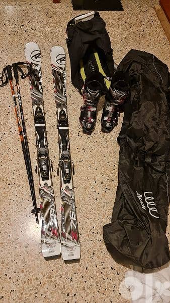 ski set. mint condition used 3 times.