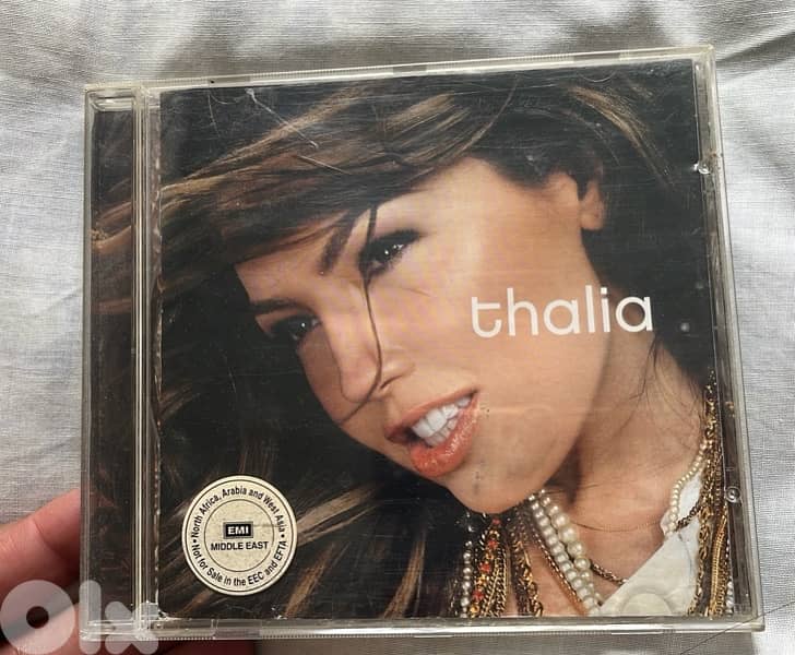 thalia the mexican singer each for 6usd cd /Both  for 10 $ 1