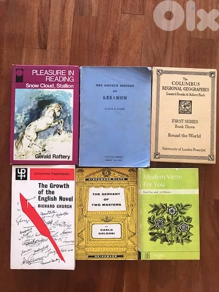 Used books in English at 2$ per book 0