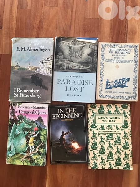 Used books in English at 2$ per book 1