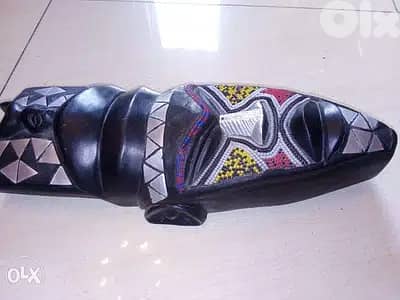 African heavy wooden mask 1