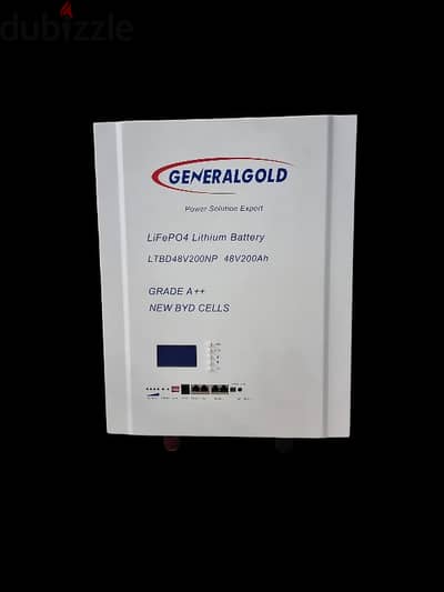 GeneralGold Crade A BYD Cell Lithium Battery 200Ah 51.2V بطارية ليثيوم 3