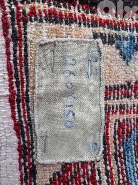 سجادة عجمية اصيلة للبيع قباس260×150 2