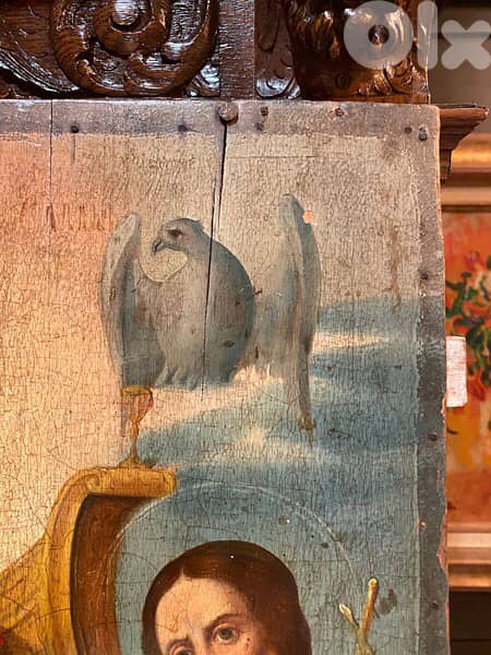 rare antique mid 19th century church icon king of glory 2