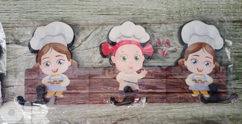 cute wood kitchen towel hanger 7