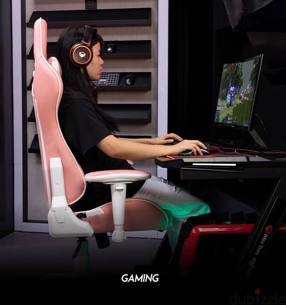 Meetion Pink Gaming Chair 8