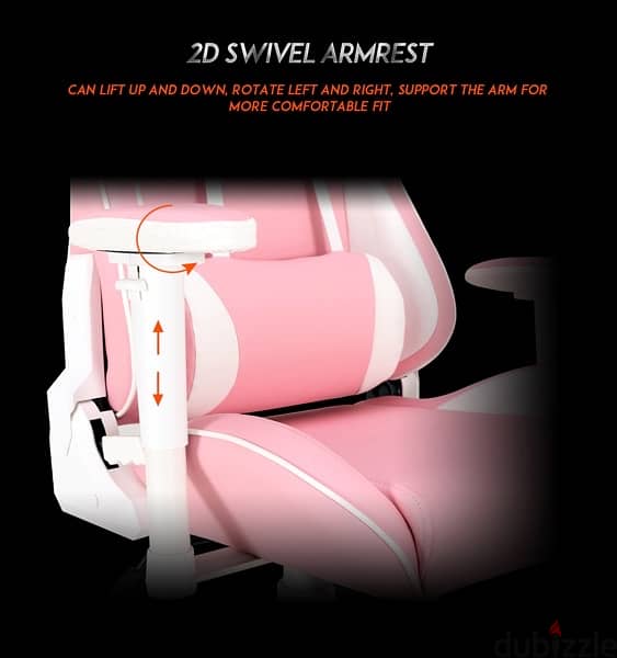 Meetion Pink Gaming Chair 12