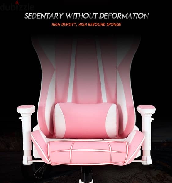 Meetion Pink Gaming Chair 13